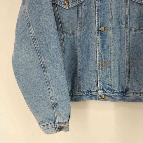 オールドネイビー OLD NAVY 90S 裏地キルティング デニムジャケット メンズ import:L